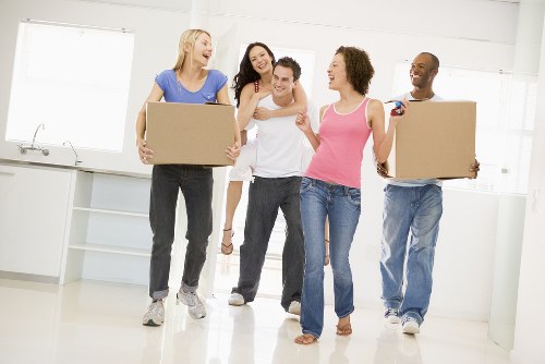Furniture dismantling and safe handling during an office move