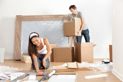 Man and van removals helping with a London home move