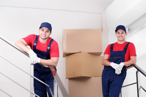 Free quote process for a London moving service