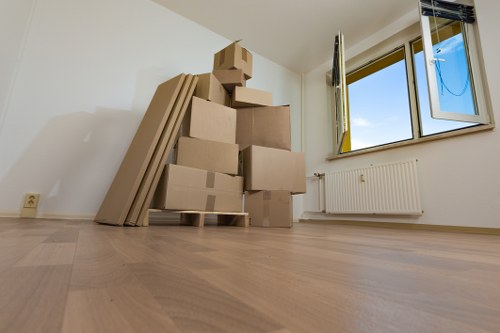 Professional London moving team introducing company values
