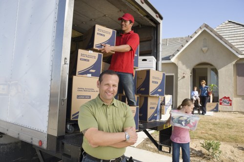 Truck hire service supporting a flat move with careful packing