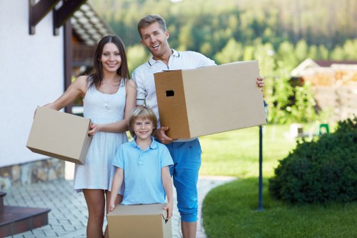 Moving van service for London home removals
