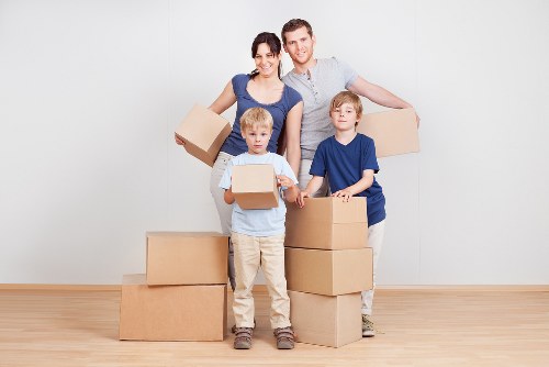 Office relocation planning in a busy London street