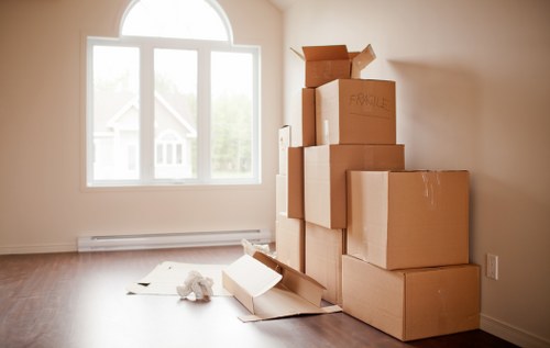 Large removal vehicle suitable for office and home moves in London