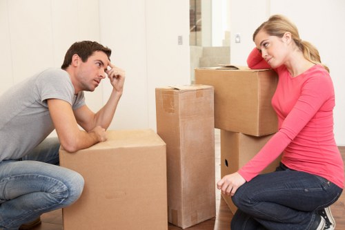 Local removals service moving office equipment in London